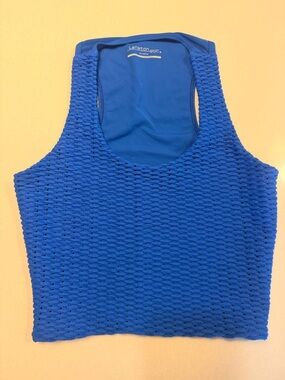 Lanston Sport Royal Blue Athletic Bra! EUC! Small